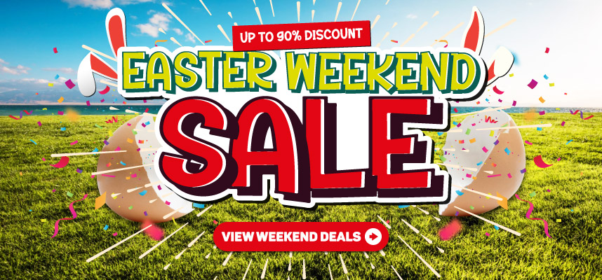 Up to 90% off on massive range of selected products!