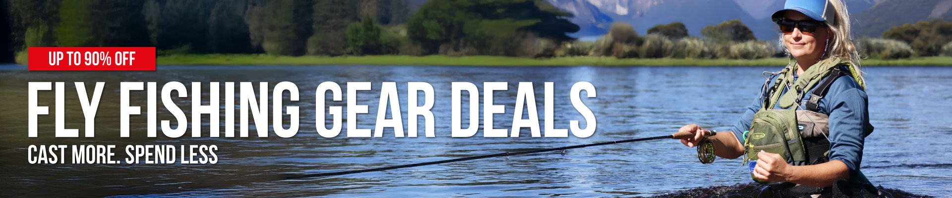 Fly Fishing Gear Deals Banner