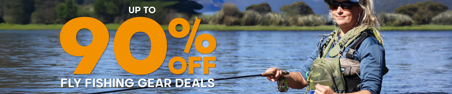 Fly Fishing Gear Deals Banner