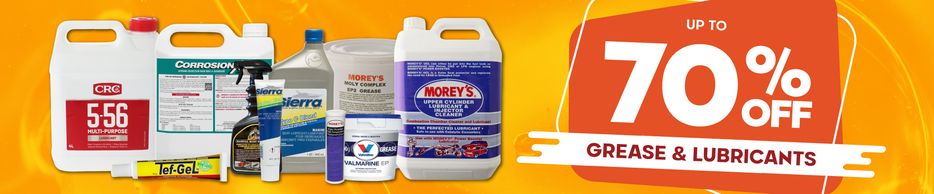 Grease and Lubricants Banner