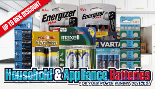 Household & Appliance Batteries