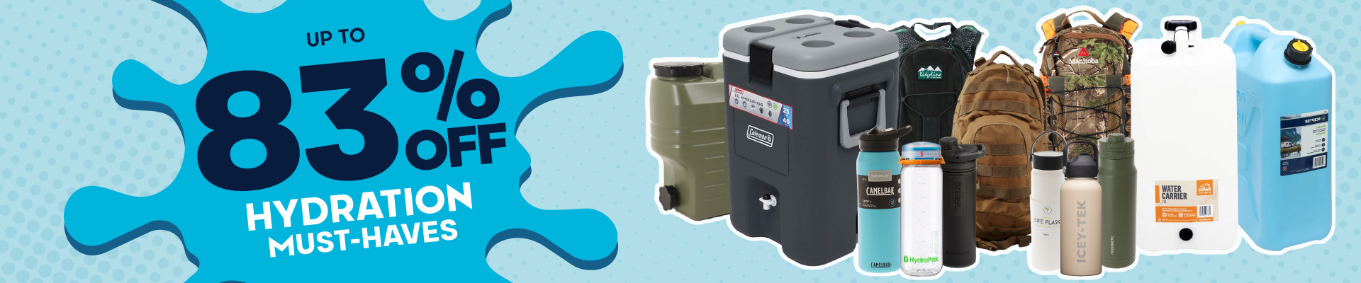 Hydration Must-Haves Banner