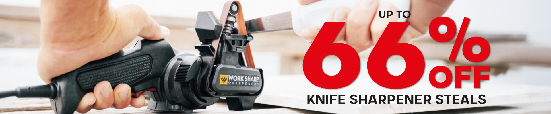 Knife Sharpener Steals Banner