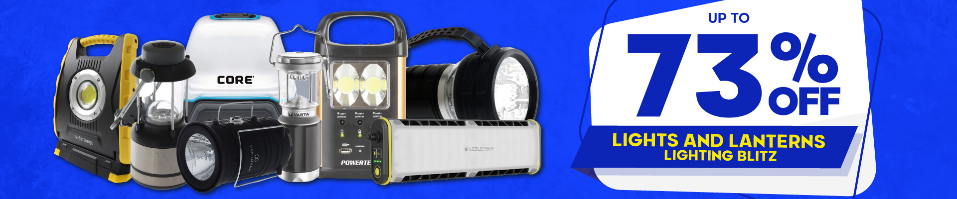 Lights and Lanterns Lighting Blitz Banner