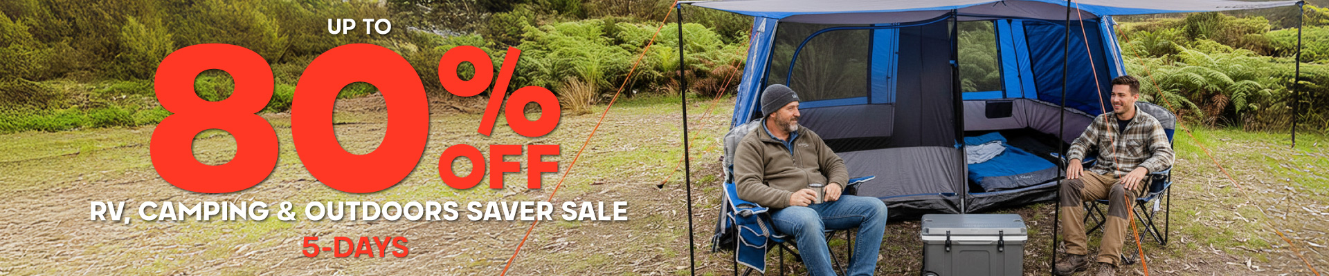 Up to 80% off on massive range of selected products! Banner