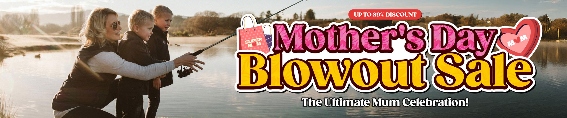 Mother's Day Blowout Sale Banner