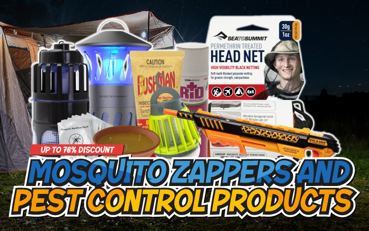 Mosquito Zappers & Pest Control Prods Banner