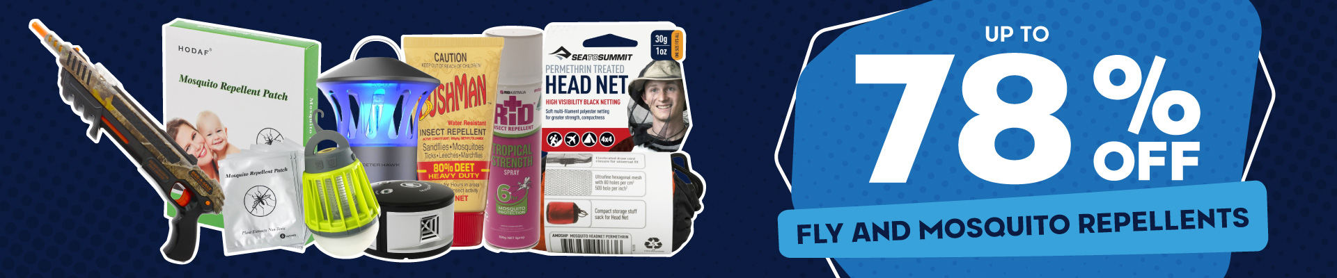 Fly & Mosquito Repellents Banner