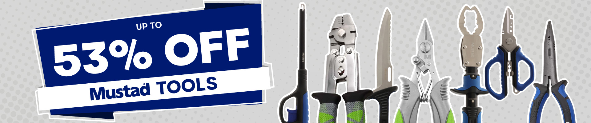 Mustad Tools Banner