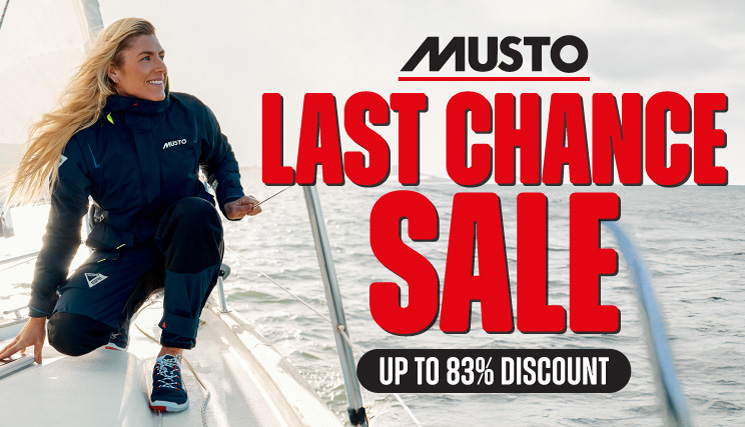 Musto Last Chance Sale Banner