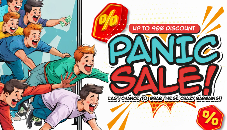 Panic Sale Banner