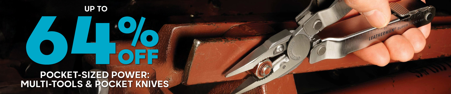 Pocket‑Sized Power: Multi‑Tools & Pocket Knives Banner