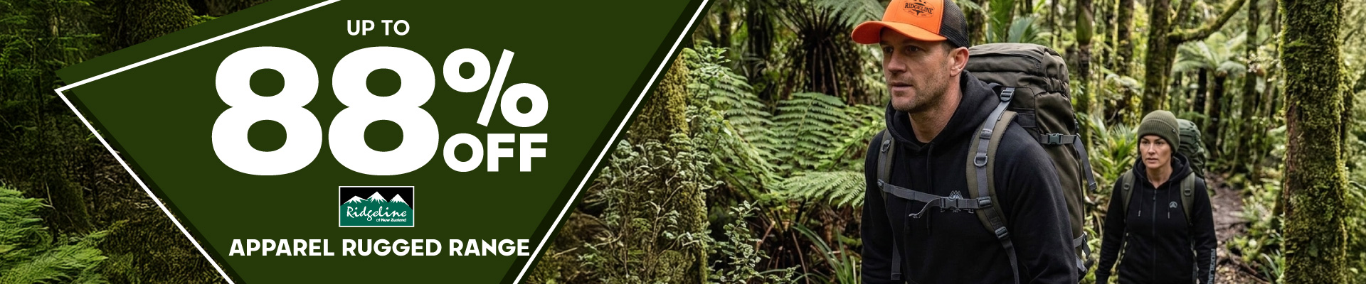 Ridgeline Apparel Rugged Range Banner