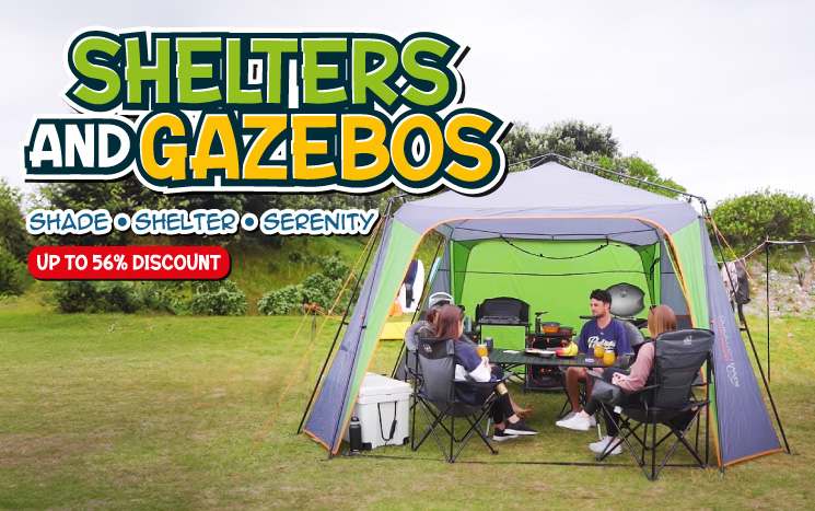 Shelters and Gazebos Banner