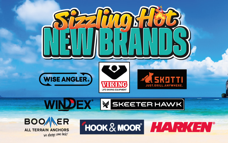 Sizzling Hot New Brands Banner