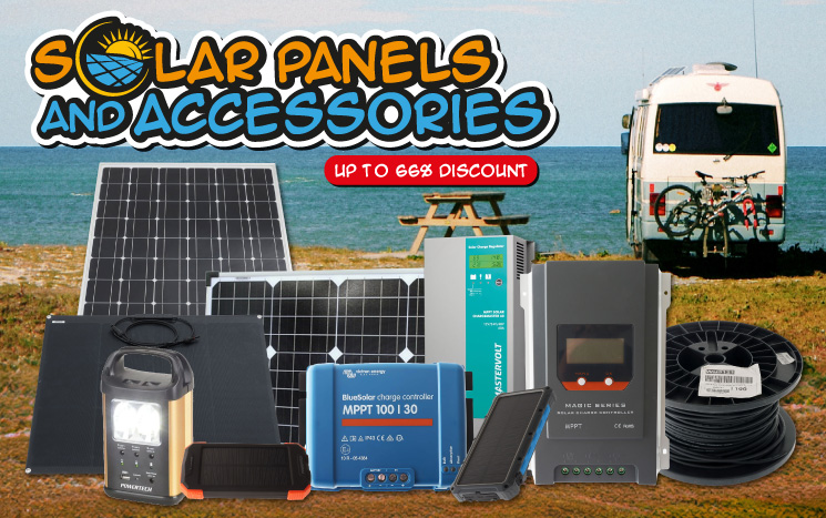 Solar Panels and Accessories Banner