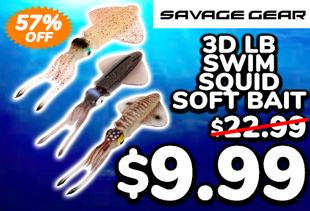 Savage Gear 3D LB Swim Squid Soft Bait 25cm
