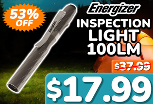 Energizer Performance Metal Inspection Light 100LM