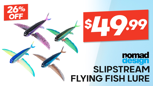 Nomad Design SlipStream Flying Fish Lure 200mm