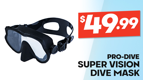 Pro-Dive Super Vision Low Volume Dive Mask