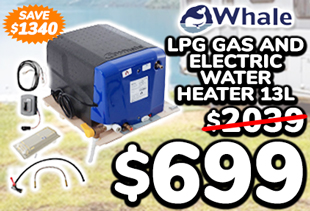 Whale LPG Gas and Electric Water Heater 13L