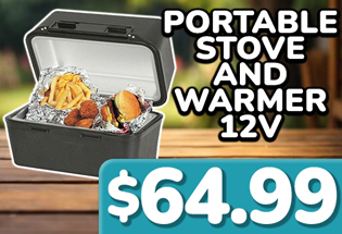 Portable Stove and Warmer 12V