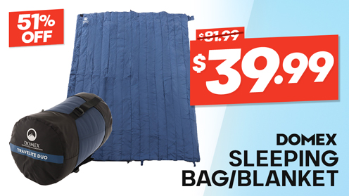 Domex Travelite Duo Sleeping Bag / Blanket