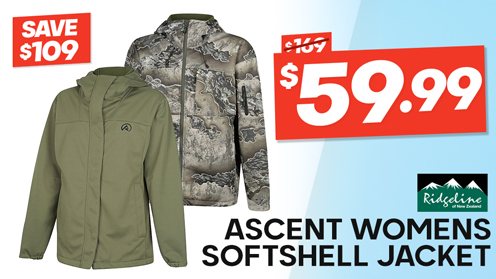 Ridgeline Ascent Womens Softshell Jacket