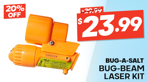 BUG-A-SALT Bug-Beam Laser Kit