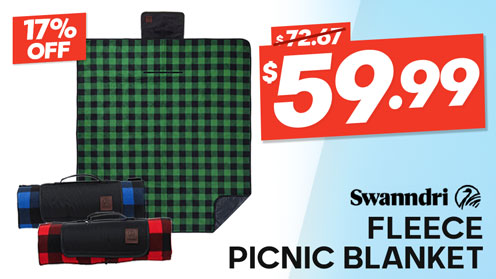 Swanndri Fleece Picnic Blanket V2