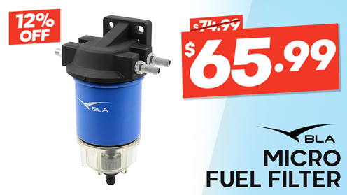 BLA Micro Clear Bowl Fuel Filter Assembly