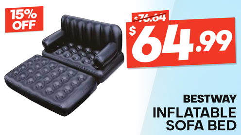Bestway Multi-Max Inflatable 5-in-1 Sofa Bed