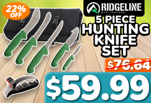 Ridgeline 5 Piece Hunting Knife Set