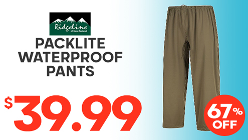 Ridgeline Packlite Waterproof Pants Beech