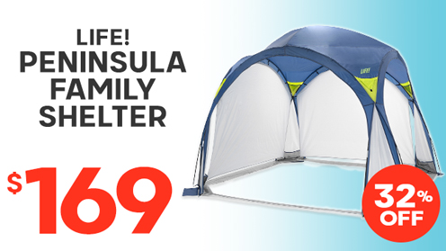 LIFE! Peninsula Family Shelter 3m x 3m