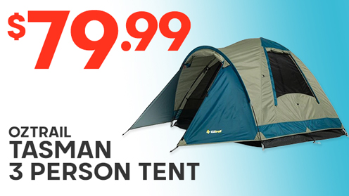 OZtrail Tasman 3V Dome 3 Person Tent