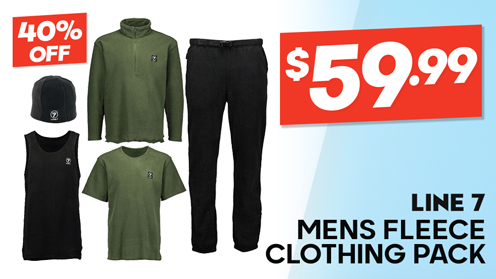 Line 7 Recycled Polyester Mens 5 Piece Fleece Clothing Pack