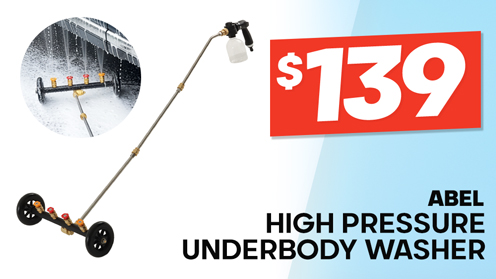 Abel High Pressure Water Broom & Underbody Washer 