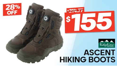 Ridgeline Ascent Rapid Lace Hiking Boots