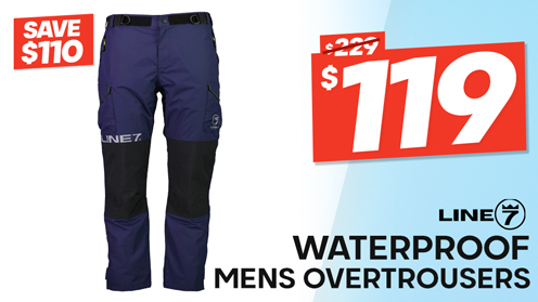 Line 7 Ocean Wave15 Waterproof Mens Overtrousers