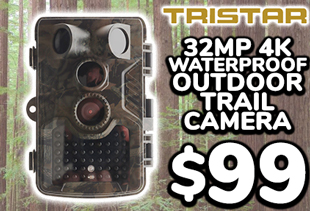 Tristar 32MP 4K Waterproof Outdoor Trail Camera