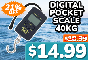 Sea Harvester Digital Pocket Scale 40kg