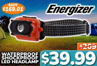 Energizer ATEX Waterproof Shockproof LED Headlamp