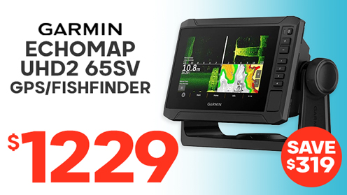 Garmin ECHOMAP UHD2 65sv 6'' GPS/Fishfinder with GT54 Transducer NZ/AU