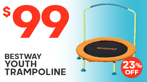 Bestway WonderJump Youth Trampoline Orange 91cm