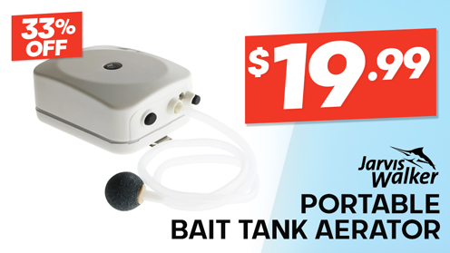 Jarvis Walker Portable 2-Speed Bait Tank Aerator