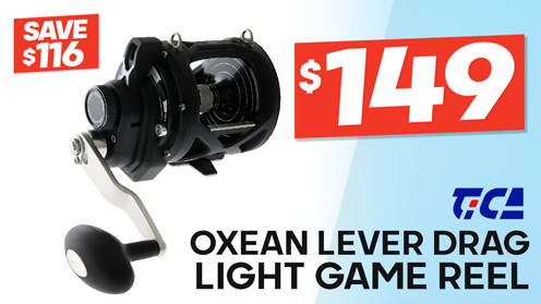 TiCA Oxean OX20 Lever Drag Light Game Reel