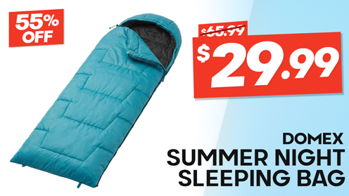 Domex Summer Night Sleeping Bag Teal