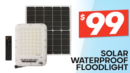 Solar Floodlight IP66 Waterproof 1200lm