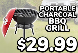 Portable Charcoal BBQ Grill